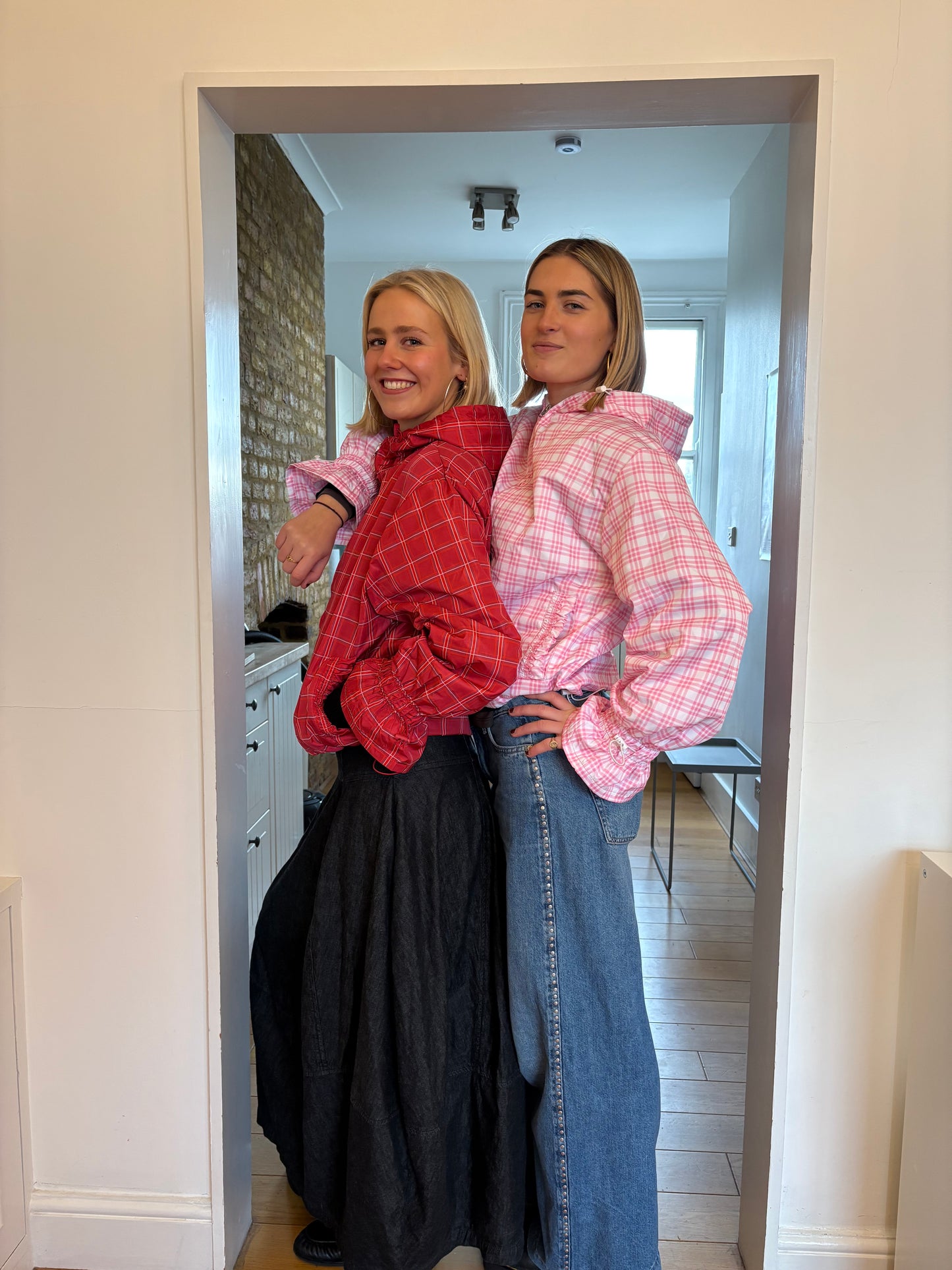 Valentines Ruby Flared Waterproof Windbreaker