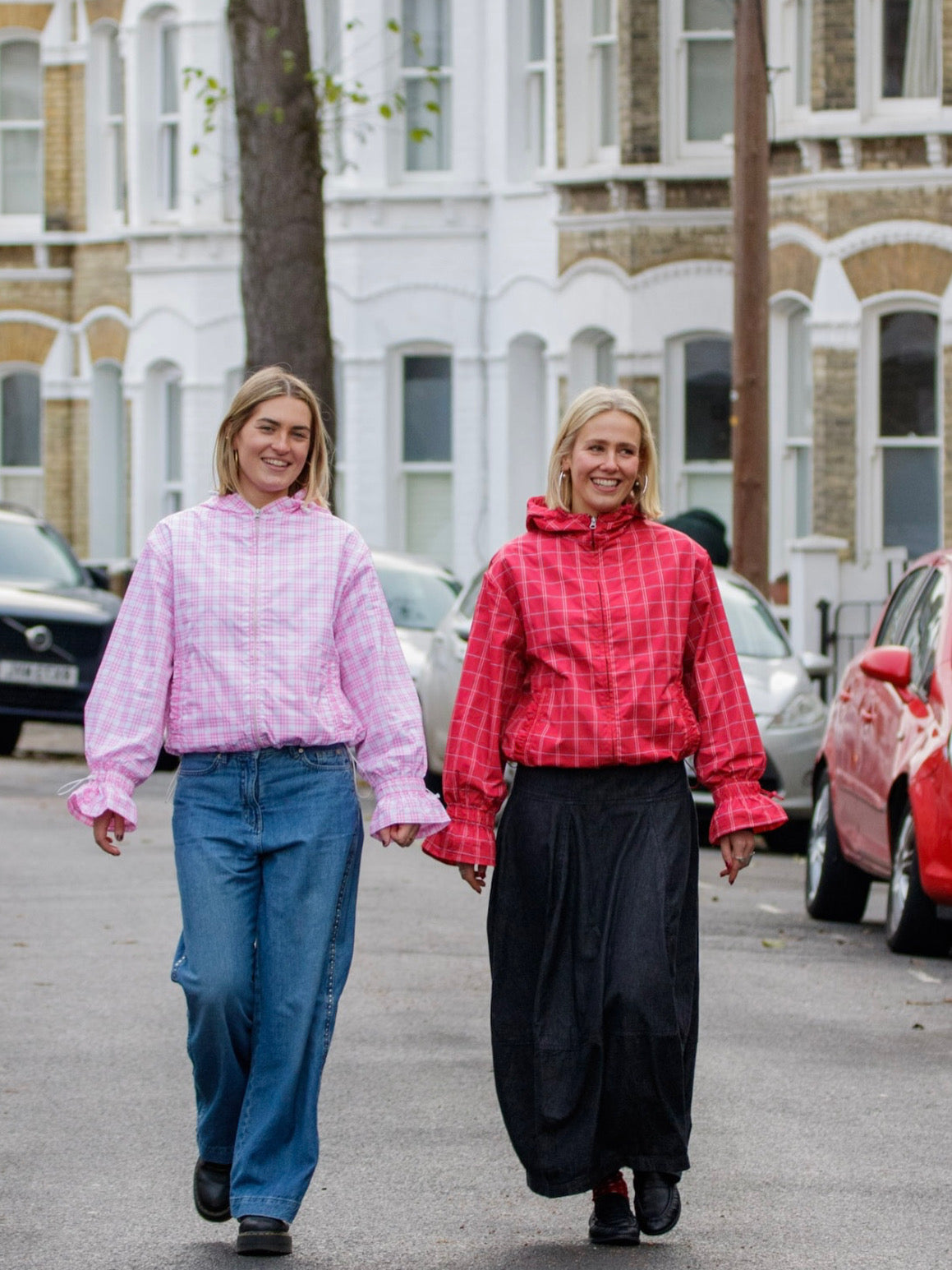 Valentines Ruby Flared Waterproof Windbreaker