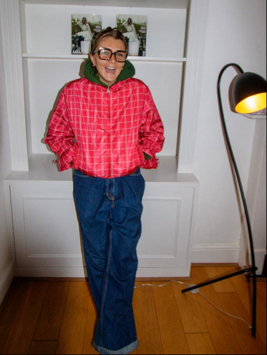 Valentines Ruby Flared Waterproof Windbreaker